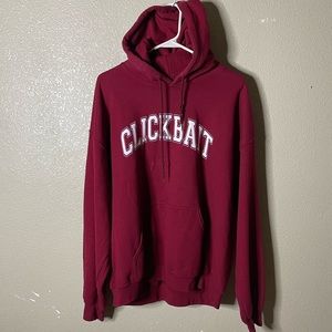 ORGINAL RARE david dobrik clickbait hoodie merch